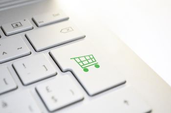 Shopping button on keyboard